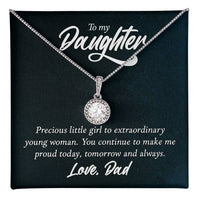 To My Daughter - Eternal Hope Necklace